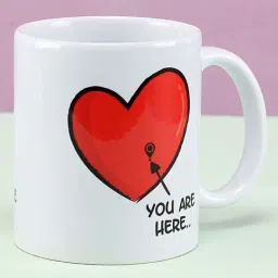 FNP You Are My Heart Printed Mug image 3