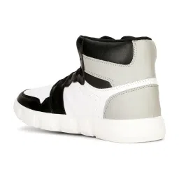 Bata Men's DUNK E 24 Black Ankle High Sneakers image 5