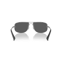 Ray-Ban Grey Square Unisex Sunglasses image 5