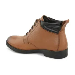 Pelle Albero Men's Tan Derby Boots image 5