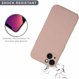 Sprig TPU Matte Back Cover for APPLE iPhone 14 Plus (Pink) image 5