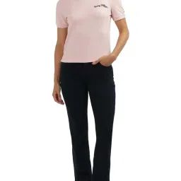 Tommy Hilfiger Pink Logo Regular Fit Polo T-Shirt image 5