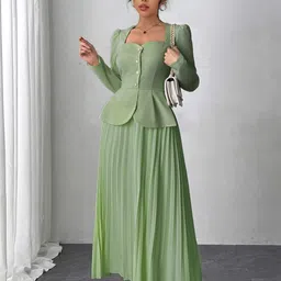 HERE&NOW Peplum Maxi Dress image 4