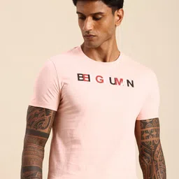 Being Human Brand Logo Printed Pure Cotton T-shirt-picture-12