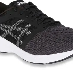 Asics Men's Roadhawk FF Black Running Shoes image 4