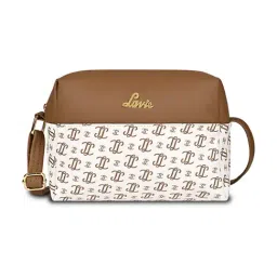 Lavie Off White MONO LL SENNA Printed Small Cross Body Bag-picture-12