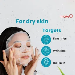 makeo Set Of 10 Enrich Expert Aloe Vera Sheet Mask With Hyaluronic Acid image 3