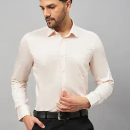 Louis Stitch Cream Cotton Regular Fit Shirt-picture-21