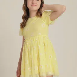 VERO MODA GIRL Popcorn Embroidery Dress-picture-34