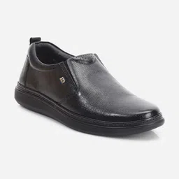 ID Men Leather Formal Slip-Ons Shoes image 2