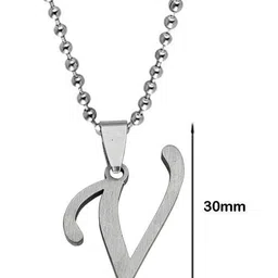 Utkarsh Silver-Plated Quirky Pendants with Chains image 2