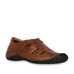 Bata Men's Tan Fisherman Sandals-picture-26