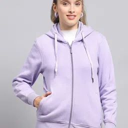 Monte Carlo Women Solid Cotton Hooded Sweatshirt-picture-27