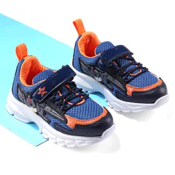 Cute Walk by Babyhug Sneakers With Velcro Closure - Blue-picture-28