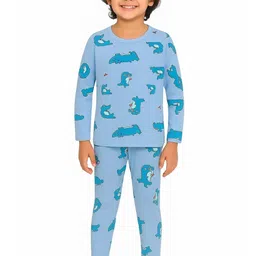 Camey Unisex Kids Printed Night suit-picture-22