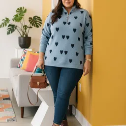 AUSTIVO Women Printed Pullover-picture-14