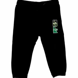 Marvel by Wear Your Mind Kids Black Solid Stright-Fit Joggers-picture-49