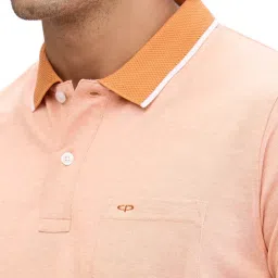 Colorplus Orange Classic Fit Polo T-Shirt image 5