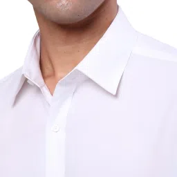 Raymond White Regular Fit Shirt image 5