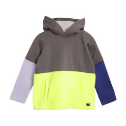 Cherry Crumble By Nitt Hyman Kids Multicolor Color Block Pattern Hoodie-picture-25