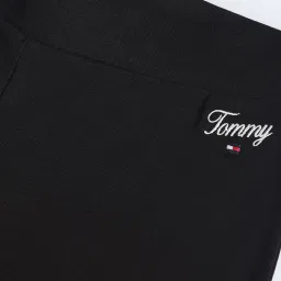 Tommy Hilfiger Black Logo Slim Fit Trousers image 5