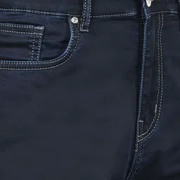 Numero Uno Navy Relaxed Fit Jeans image 5