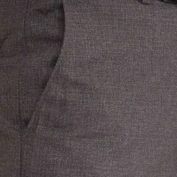 Park Avenue Brown Regular Fit Trousers image 5