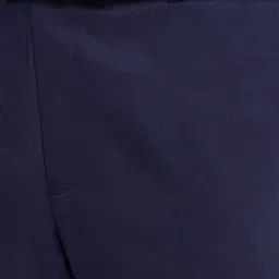 Park Avenue Blue Regular Fit Trousers image 5