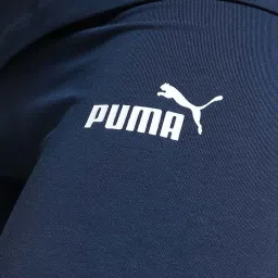 Puma Blue Cotton Printed Sports Track Pants image 5