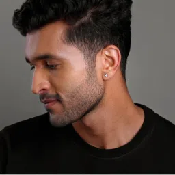 GIVA 925 Sterling Silver Earrings for Men image 5