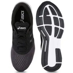 Asics Men's Roadhawk FF Black Running Shoes image 3