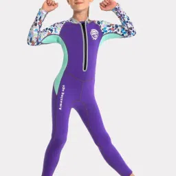 Little Surprise Box Unisex Violet Comfort Fit Printed Swimsuit-picture-21