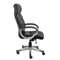 Sunview 150 kg Weight Capacity Cobra Black High Back Office Chair with Adjustable Height image 3