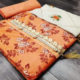 HERE&NOW Embroidered Unstitched Dress Material-picture-14