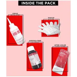 Revlon Colorsilk Ammonia Free Hair Color with Keratin Dark Mahogany Brown 3RB - 40 ml image 4