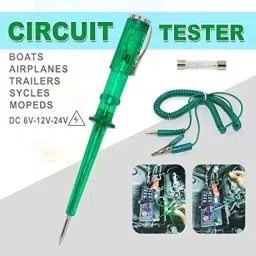 YADAV Car Auto Circuit Tester Pen with LED Indicator Light DC 6 V–24 V image 4