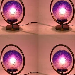 1ST TIME Blue Glass Cylinder Table Lamps-picture-11