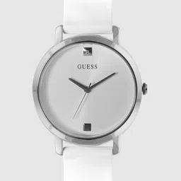 GUESS Women Silver-Toned Diamond Studded Analogue Watch W1210L1-image-40