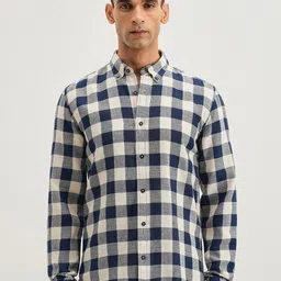 Banana Club Men Classic Checked Casual Shirt-picture-14