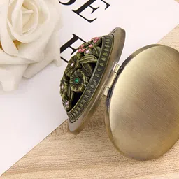 TASKHOUSE Embellished Compact Cosmetic Hand Mirror image 5