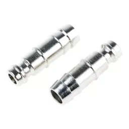 RS PRO Brass Male Pneumatic Quick Connect Coupling 9 mm Hose Barb, 6671869-image-2