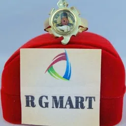 R G MART Unisex Asthadhatu Gold-Plated Shank Rudraksha Finger Ring-picture-20