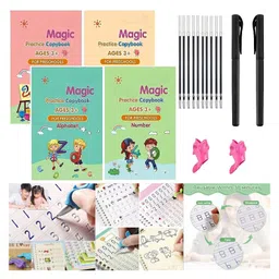 MIHAR ESSENTIALS Sank Magic Reusable Tracing Book Pack of 4 - English-picture-20