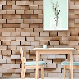 Asian royal Brown Printed Waterproof Wallpaper-picture-35
