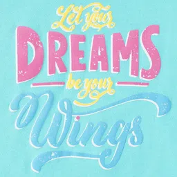 Ed-a-Mamma Sustainable Cotton Full Sleeves Text Printed Sweatshirt - Blue image 3