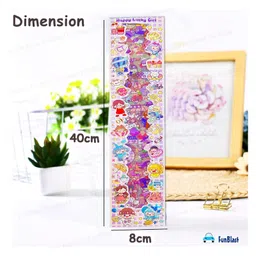 Bunie Cute Cartoon Theme Kawaii Washi Stickers - 20 Sheets image 3
