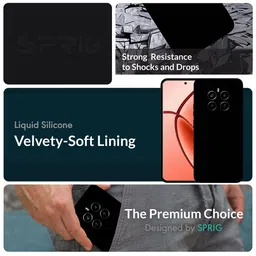 SPRIG Realme P1 TPU Matte Back Cover image 2