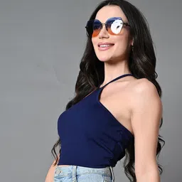 Myshka Styled Back Crop Top image 4