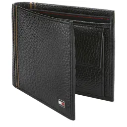 Tommy Hilfiger Pedro Black Casual Leather Bi-Fold Wallet for Men image 2