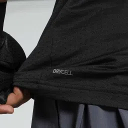 Puma Black Regular Fit Sports T-Shirt image 5